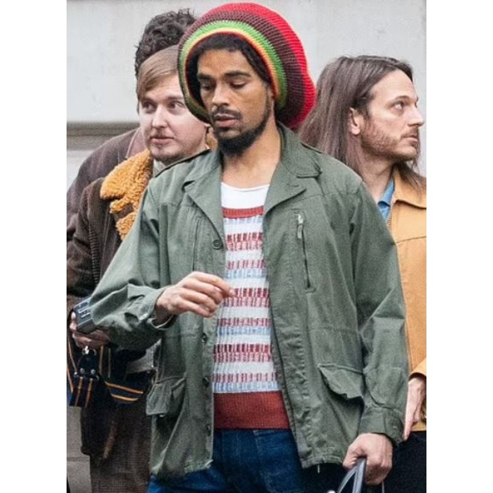 Bob Marley Biopic 2024 Kingsley BenAdir Jacket AmericaSuits